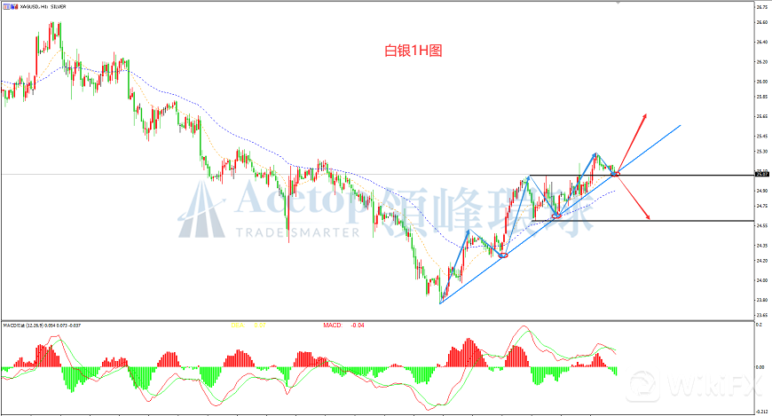 领峰环球-白银走势图