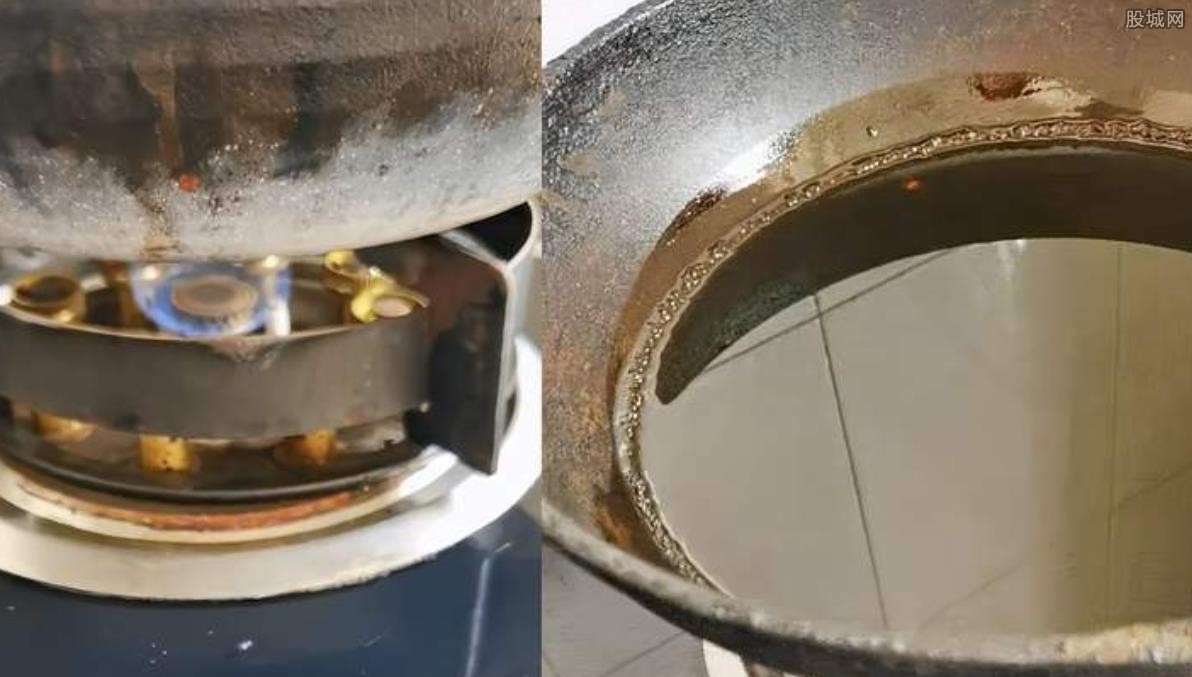 女子出门忘关燃气