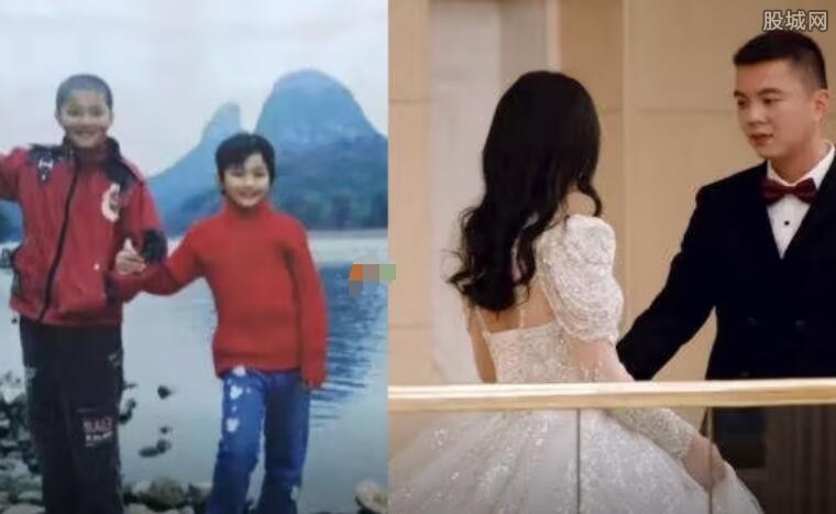 女生嫁合照男孩