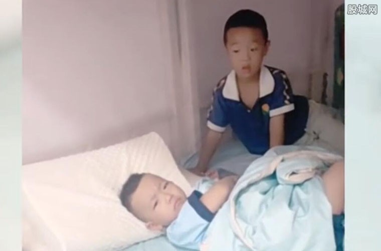 孩子走错门睡觉